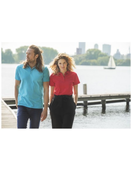 Polo Beryl da uomo a manica corta in tessuto organico riciclato