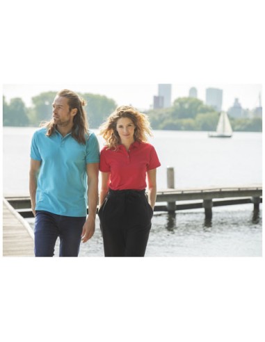 Polo Beryl da uomo a manica corta in tessuto organico riciclato