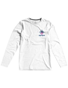 T-shirt Ponoka in tessuto organico a manica lunga da uomo