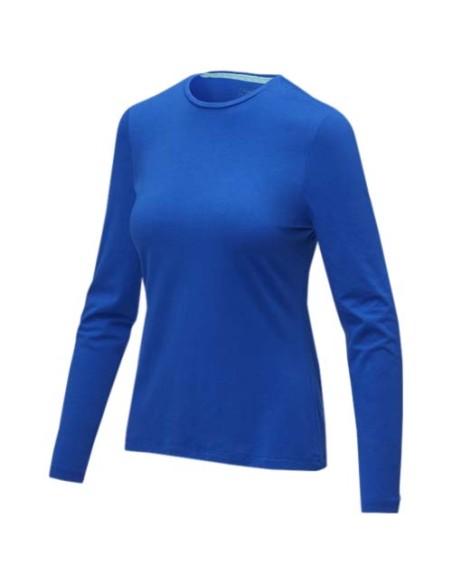 T-shirt Ponoka in tessuto organico a manica lunga da donna