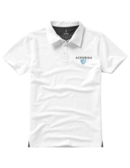Polo a manica corta da uomo in tessuto elasticizzato da 200 g/m² Markham