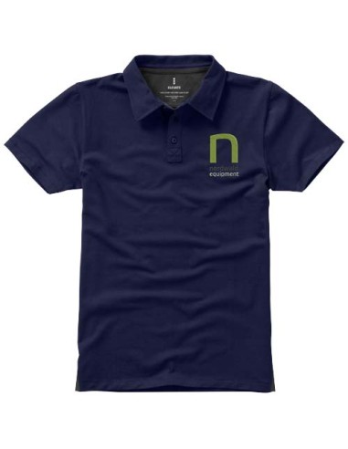 Polo Markham in tessuto elasticizzato a manica corta da uomo