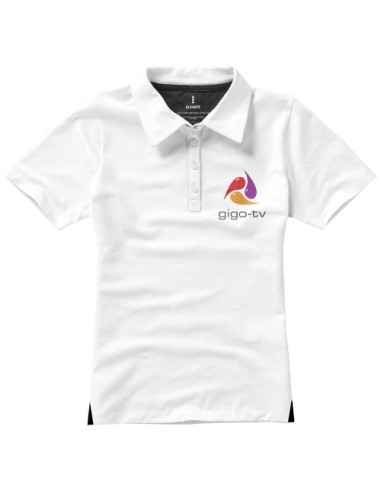 Polo a manica corta da donna in tessuto elasticizzato da 200 g/m² Markham