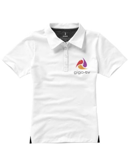 Polo a manica corta da donna in tessuto elasticizzato da 200 g/m² Markham