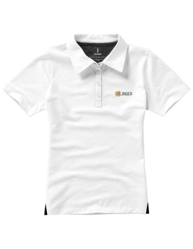 Polo Markham in tessuto elasticizzato a manica corta da donna