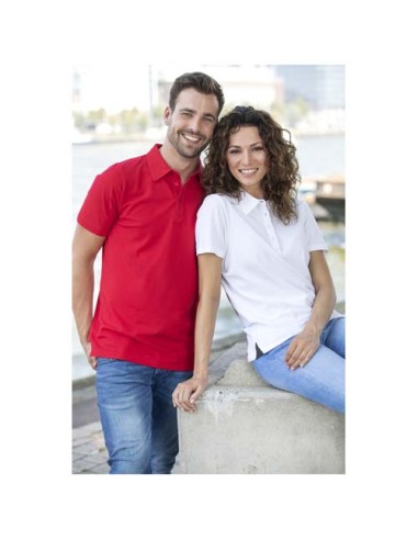 Polo Markham in tessuto elasticizzato a manica corta da donna