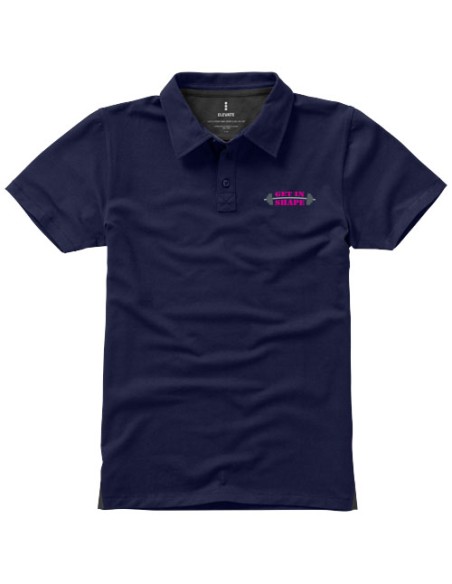 Polo Markham in tessuto elasticizzato a manica corta da donna