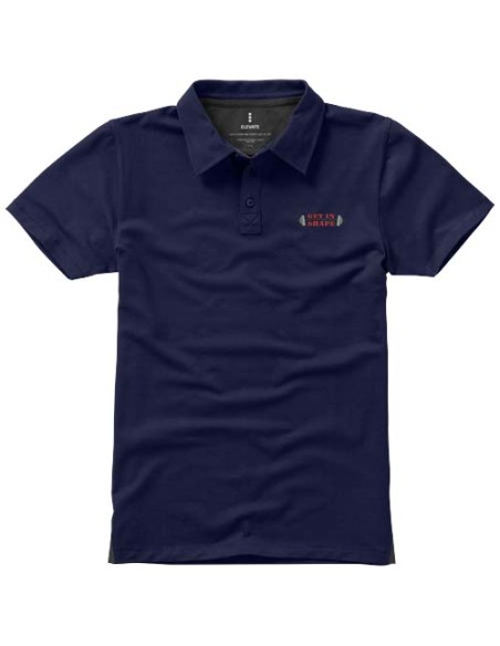 Polo Markham in tessuto elasticizzato a manica corta da donna