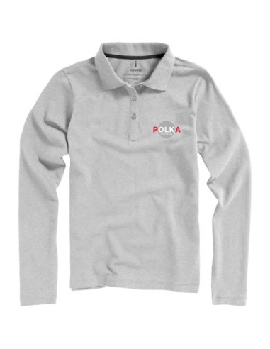 Polo a manica lunga da donna da 200 g/m² Calgary