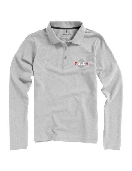 Polo a manica lunga da donna da 200 g/m² Calgary