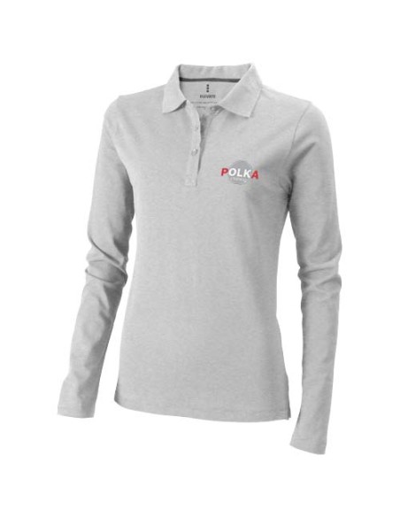 Polo Calgary a manica lunga da donna