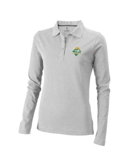 Polo a manica lunga da donna da 200 g/m² Calgary