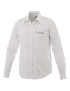 Camicia Hamell a manica lunga da uomo in tessuto stretch