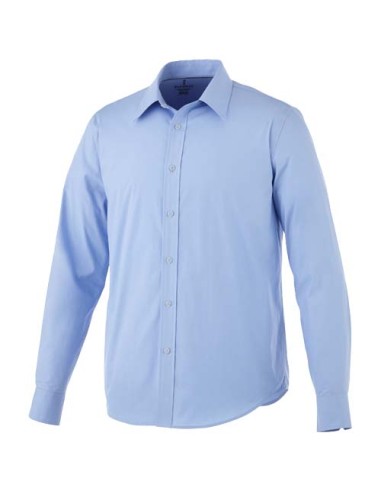 Camicia Hamell a manica lunga da uomo in tessuto stretch