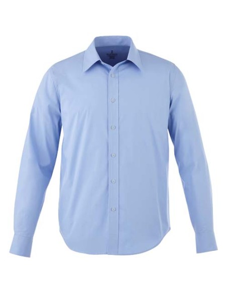 Camicia Hamell a manica lunga da uomo in tessuto stretch