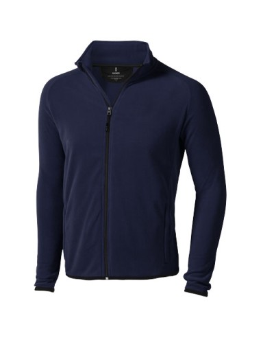 Giacca in microfleece Brossard con zip intera da uomo