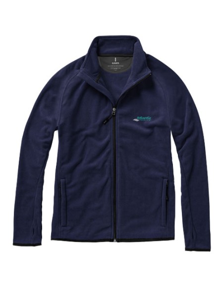 Giacca in microfleece Brossard con zip intera da uomo