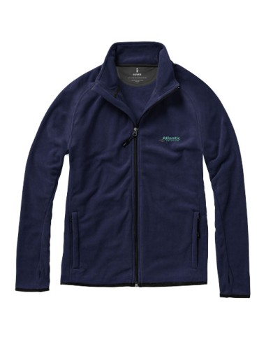 Giacca in microfleece Brossard con zip intera da uomo