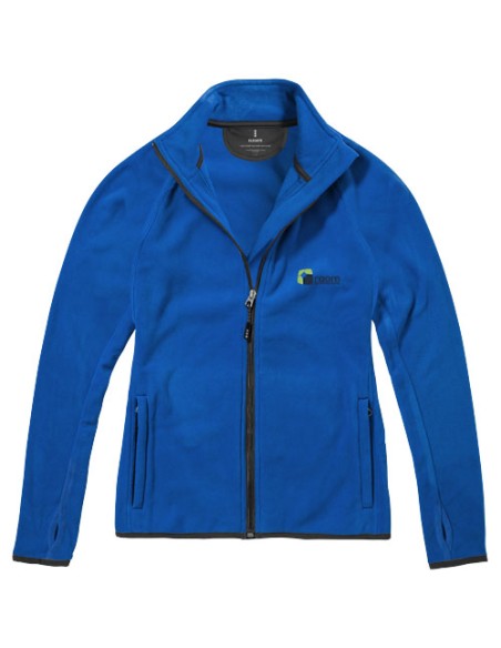 Giacca in microfleece Brossard con zip intera da donna