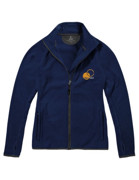 Giacca in microfleece Brossard con zip intera da donna