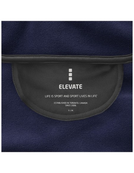 Giacca in microfleece Brossard con zip intera da donna