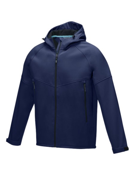 Giacca Coltan da uomo in softshell riciclato