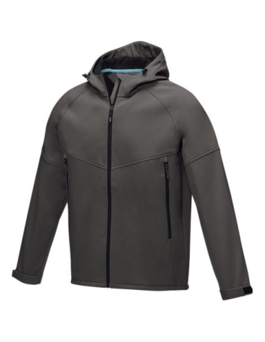 Giacca Coltan da uomo in softshell riciclato