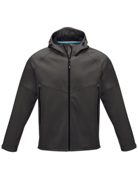 Giacca Coltan da uomo in softshell riciclato