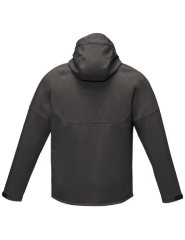 Giacca Coltan da uomo in softshell riciclato
