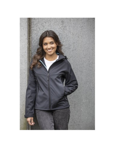 Giacca Coltan da donna in softshell riciclato