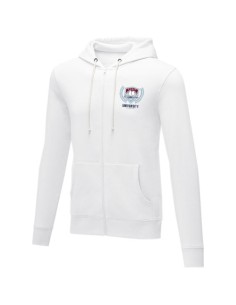 Felpa Theron con cappuccio full zip da uomo