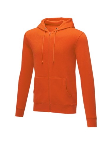 Felpa con cappuccio full zip da uomo da 240 g/m² Charon