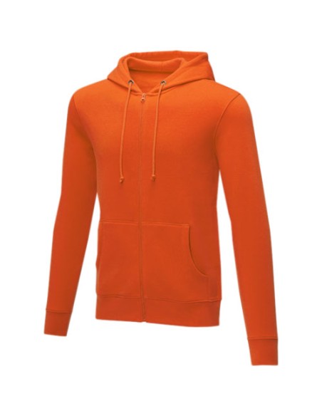 Felpa con cappuccio full zip da uomo da 240 g/m² Charon