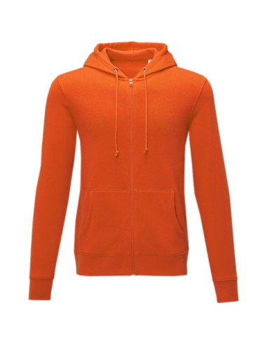 Felpa con cappuccio full zip da uomo da 240 g/m² Charon