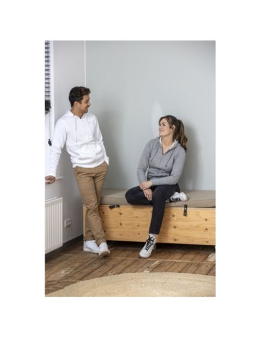 Felpa con cappuccio full zip da uomo da 240 g/m² Charon