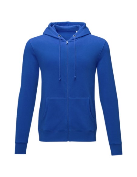 Felpa con cappuccio full zip da uomo da 240 g/m² Charon