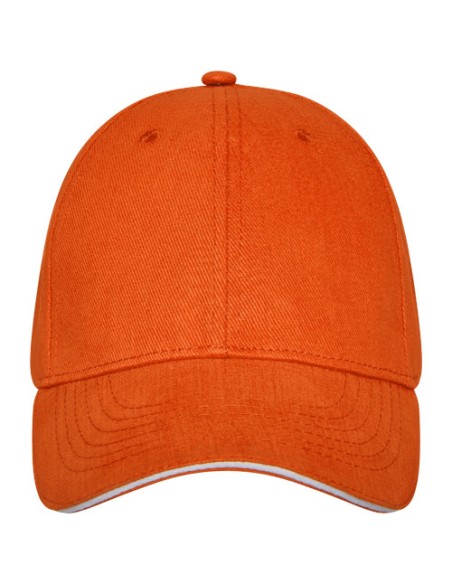Cappellino Darton a 6 pannelli con visiera a sandwich
