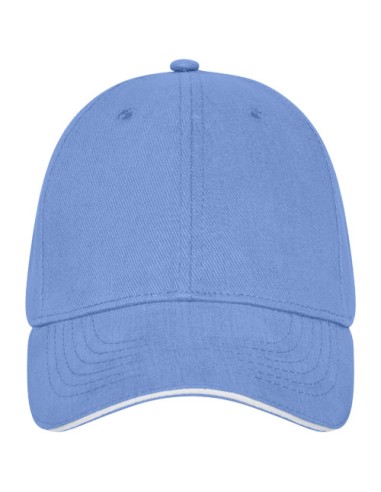 Cappellino Darton a 6 pannelli con visiera a sandwich