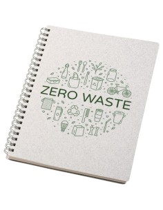 Quaderno formato A5 con rilegatura a spirale Bianco