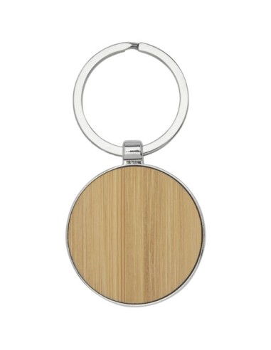 Portachiavi rotondo Nino in bambù