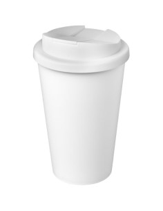 Tazza Americano® Eco da 350 ml in materiale riciclato e con coperchio ermetico