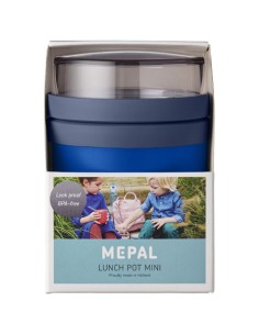 Mepal vaso portapranzo Ellipse da 500 + 200 ml