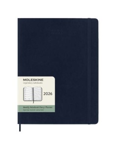 Blocco note 12 mesi formato XL con copertina morbida Moleskine