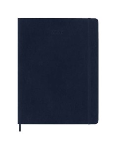 Blocco note 12 mesi formato XL con copertina morbida Moleskine