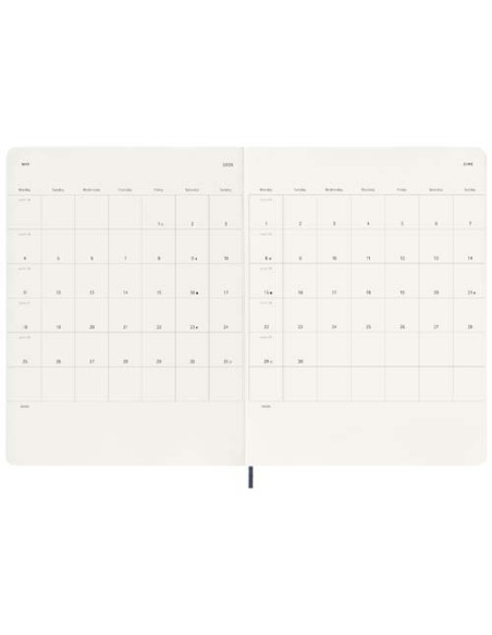 Blocco note 12 mesi formato XL con copertina morbida Moleskine