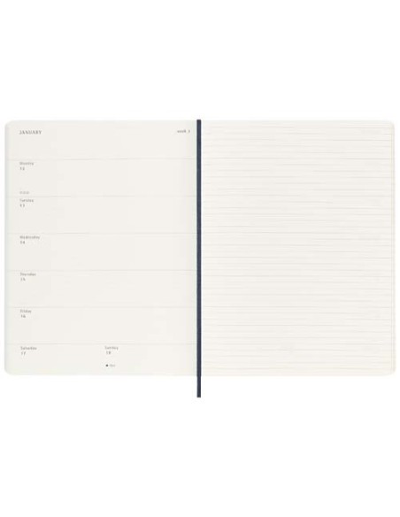 Blocco note 12 mesi formato XL con copertina morbida Moleskine