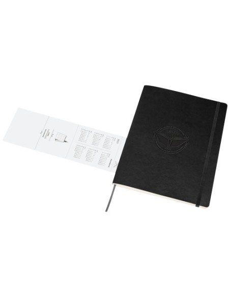 Blocco note 12 mesi formato XL con copertina morbida Moleskine