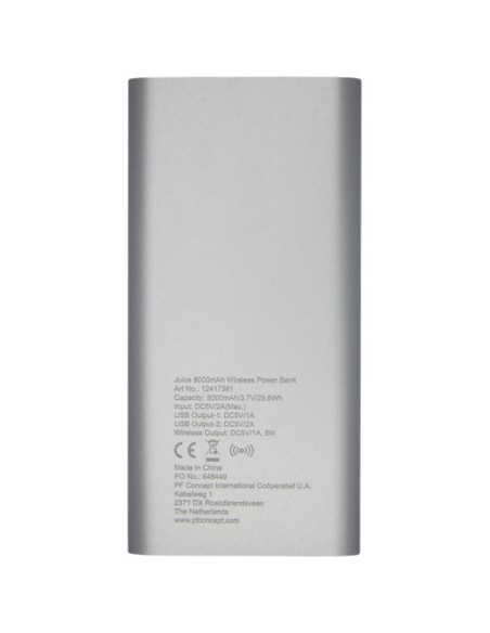 Power bank wireless da 8.000 mAh Juice