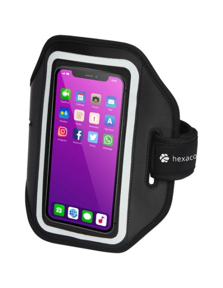 Bracciale Haile per smartphone riflettente con cover trasparente