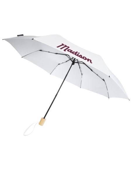 Ombrello pieghevole in PET riciclato antivento da 21" Birgit